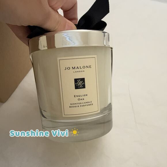 NEW Jo Malone English Oak Scented Candle 7oz/200g Holiday Gift
